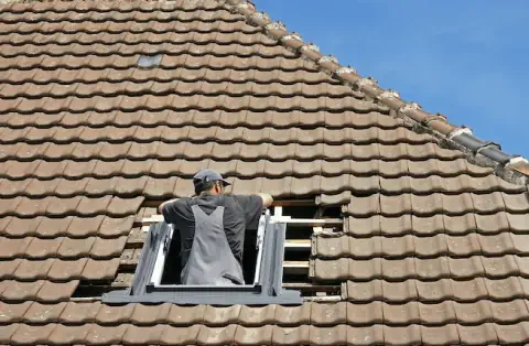 Pose de velux - Ménil